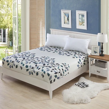 

Mattress Cover Single Mattress Protector Bed Bug Proof Dust Mite Mattress Pad Polyester Cover for Mattress Bedspread Bed 45