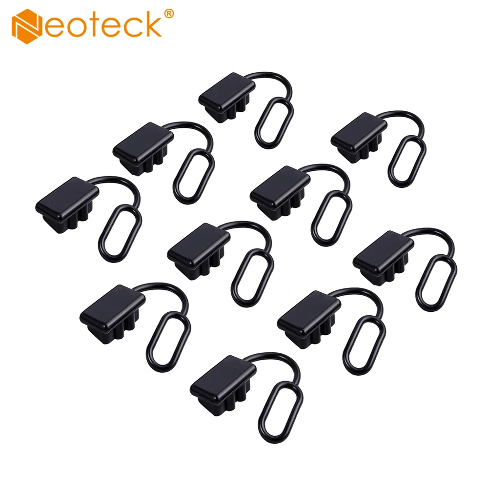 Neoteck 10 шт. Пылезащитная крышка конце SB50 Разъем 50 А двухполюсный аккумулятор а 600 в