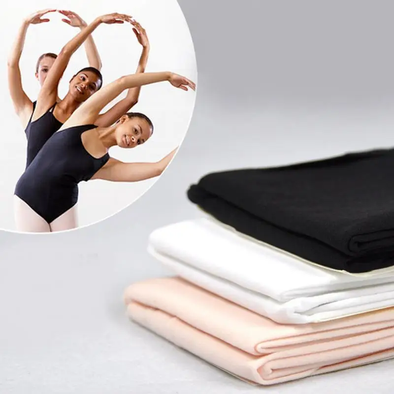 

Dancer Wearing Stockings Girls Convertible Foot Ballet Dance Tights Transition Seamless Tights Dancing Socks