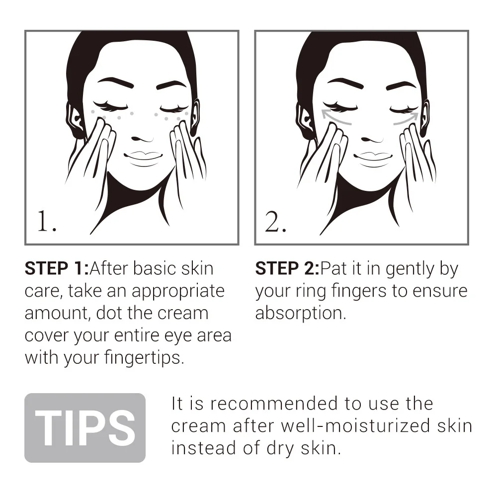 Lanbena Whitening Eye Cream Eye Serum Dark Circle Anti-aging Eye Patch Repair Ageless Lifting Firming Anti-puffiness Skin Care