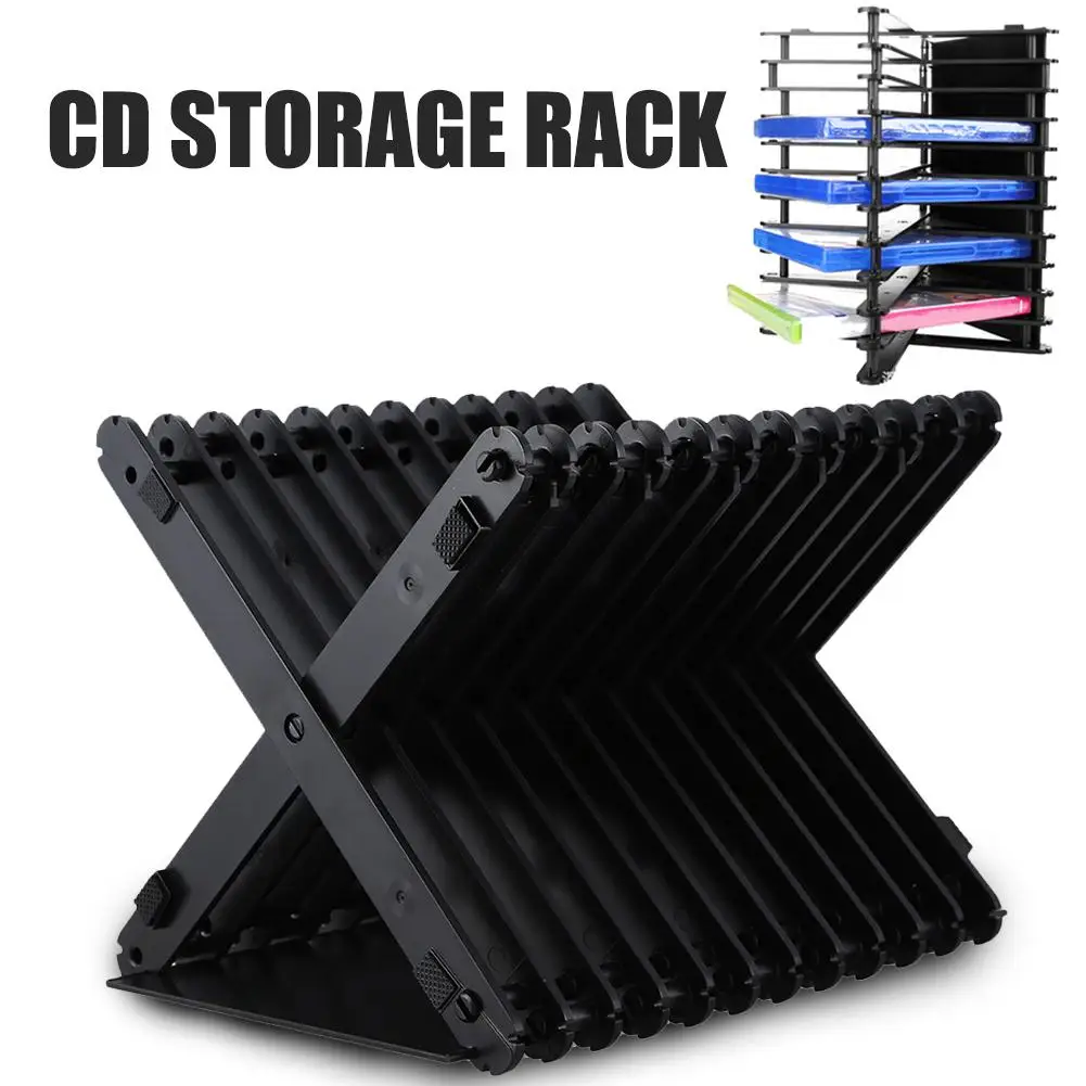 

Game Disc Storage Bracket CD DVD Convenient Bracket For Positioning Suitable For PS4, THIN PS4 PRO, XBOX Series And Other Game D