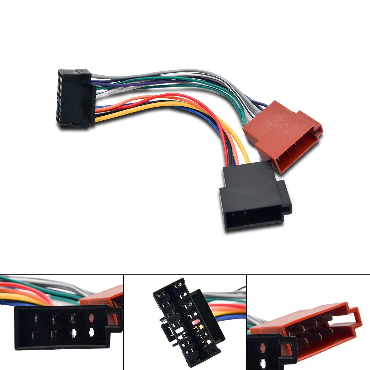 ISO адаптер жгута проводов для SONY 16 Pin автомобильный стерео радио свинцовый
