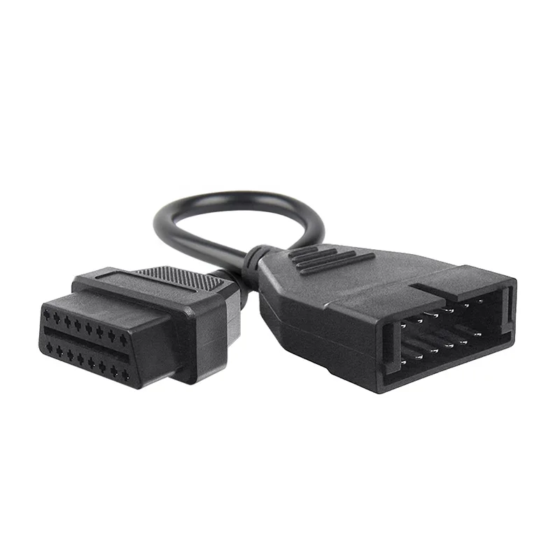 Новое поступление OBD разъем OBD2 для G M 12 контактный Штекерный адаптер GM12 на 16