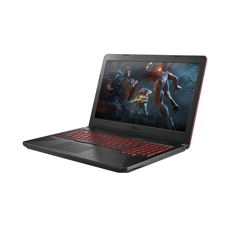 Ноутбук ASUS ROG FX504GD Intel i7 8750H/16Gb/1Tb/No ODD/15.6&quot FHD IPS/NV GeForce GTX 1050 4Gb GDDR5/Camera/Wi Fi/No OS/Metal (90NR00J3
