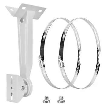

Pole Mounting Anti-rust Metal Surveillance Camera Mount Bracket Stand 31cm on sale