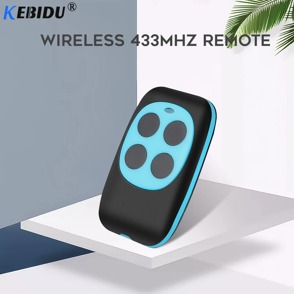 

KEBIDU Wireless 433Mhz Four-Key Copying Remote Garage Door Gate Wireless Remote Control Copy Key Cloning Duplicator For Chipset