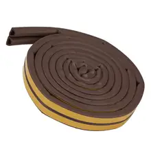 5 метров 14*12 мм стул SashesSelf-клейкая дверь окно звук для изоляции, блокирования полосы Анти Москитная декоративная