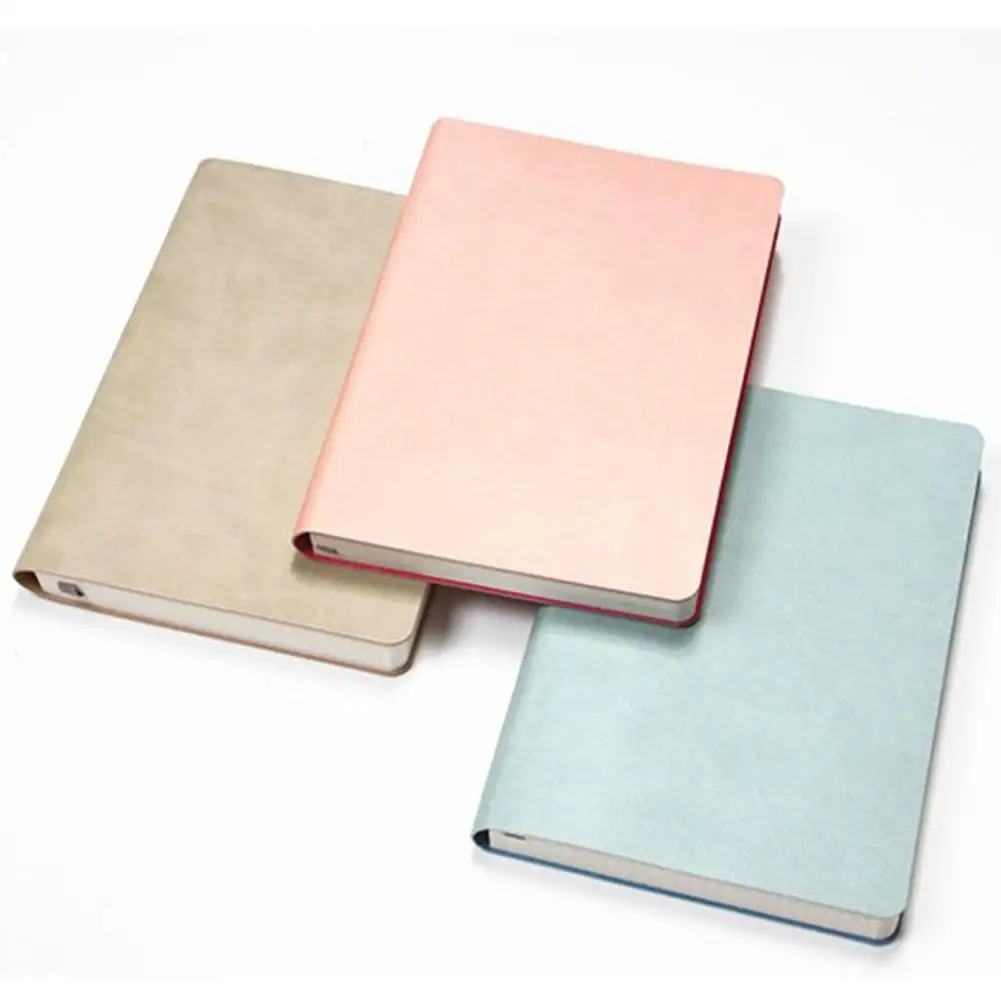 

Notebook with Imitation Leather Cover for Students Writing Working Dot Grid Hand Book Notebook Diary Dotted Bullet r20