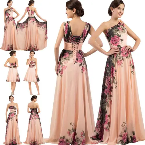 

2019 New Fashion Women Sleeveless Formal Long Maxi Dress Evening Party Dress