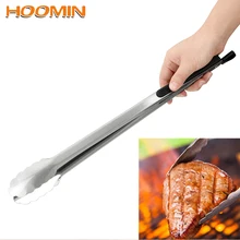 HOOMIN салат из нержавеющей стали зажим для барбекю щипцы инструменты для гриля Многофункциональные кухонные принадлежности