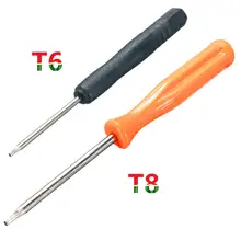 Torx T8H& T6 безопасности отвертка forXbox 360/PS3/PS4 Tamperproof отверстия восстановление, открытие инструмент Отвертка