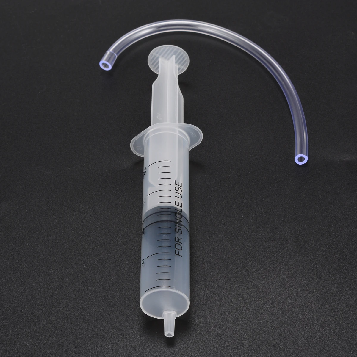 

1pc Dispensing Syringe Capacity 20ml Plastic Clean Syringe 1ml Graduated with Tube for Industrial Glue Supplies