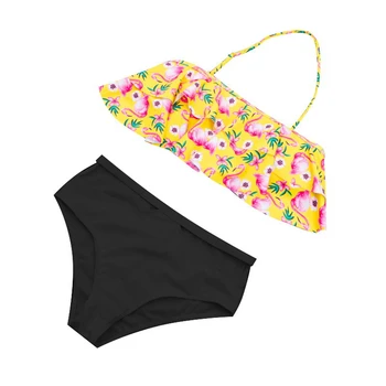 

gogoboi 2018 summeer Women Bandage Push-up Padded Bra Swimsuit Bathing 2pcs Set