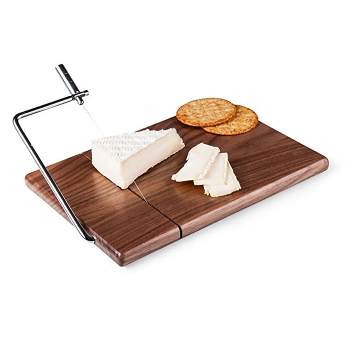 

Cheese Cutter Tool Cheese Board Wire Cutting Butter Slice Walnut wood Logs Cheese Tool Kitchen Cooking Baking Knife Tray Table