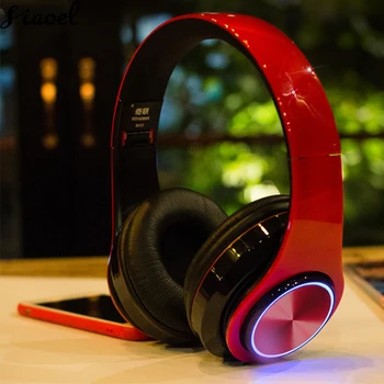 

Wireless Bluetooth Headphones TF Card Stereo Portable Folder Headset Earphone with Microphone For Mobile Phone Computer TV
