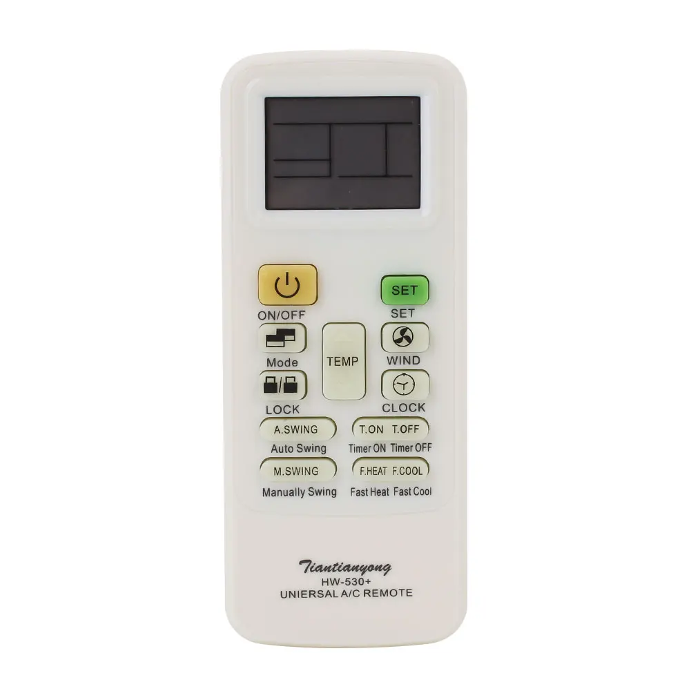 

Universal A/C Remote Control LCD Air Condition Controller for Air Conditioner Low Power Consumption Remote Controller