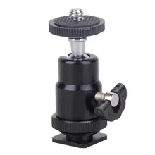 *#Best Price Universal Mini Ball Head Tripod camera mount Flash Bracket Holder Mount 1/4 Hot Shoe Adapter Ball Head with Lock Fit All Camer *#Best Price Universal Mini Ball Head Tripod camera mount Flash Bracket Holder Mount 1/4 Hot Shoe Adapter Ball Head with Lock Fit All Camer