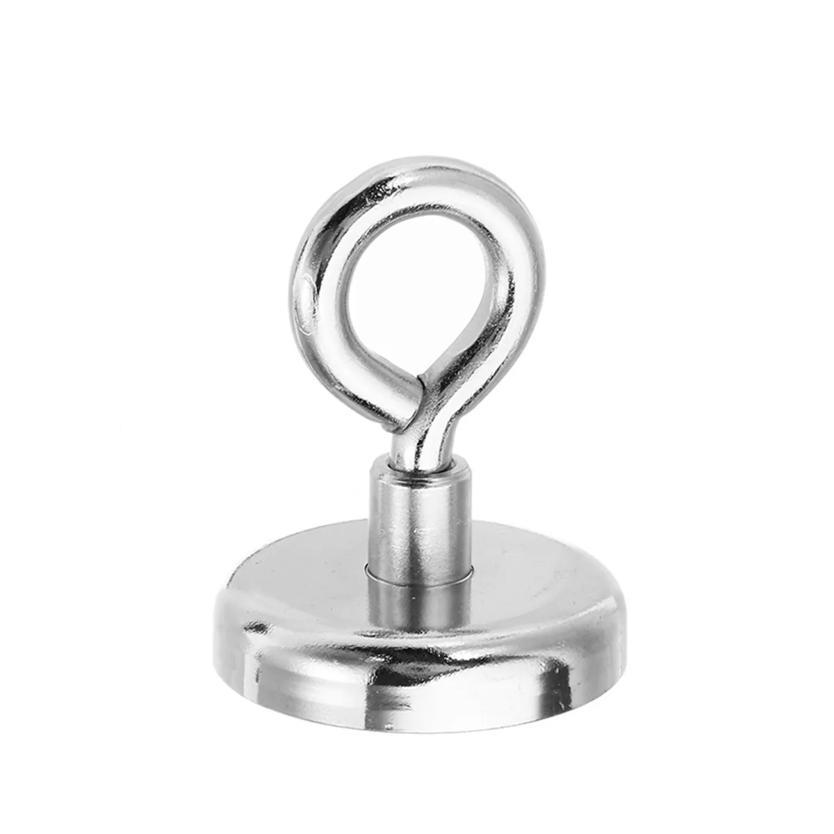 

NF48mm x60mm Recovery Magnet Metal Detector 81kg Neodymium Detector Claw Hook Magnet Magnetic Materials