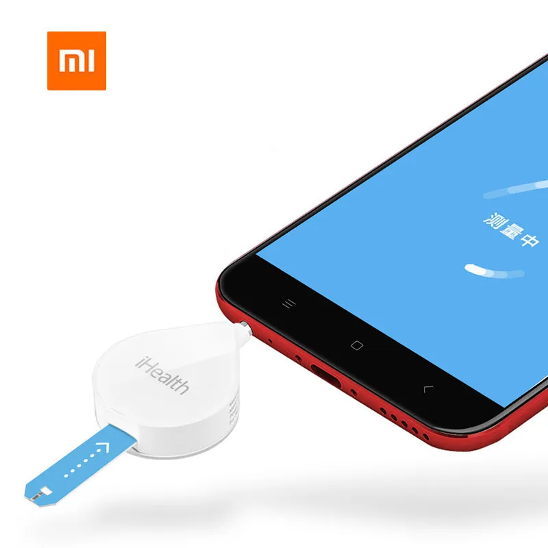 Xiaomi Mijia Ihealth умный измеритель уровня глюкозы в крови Bg1 для обнаружения диабетического сахара с тестовыми полосками Lancets иглы для сбора крови