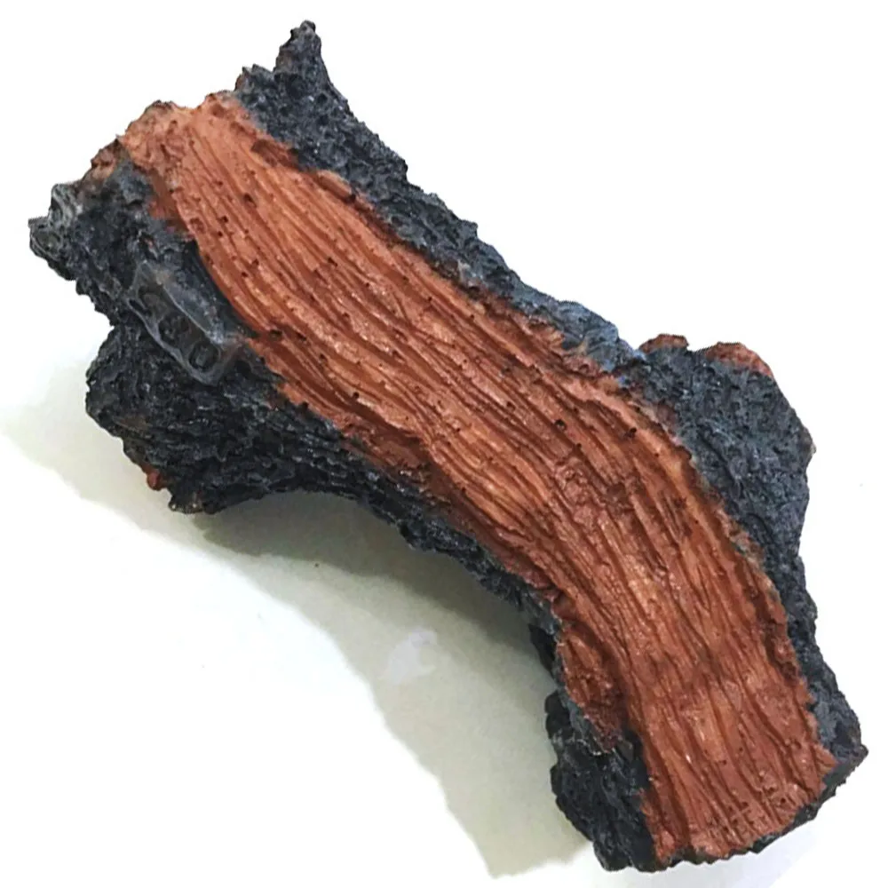 

Aquarium Ornament Hollow Trunk Simulation Tree Log Wood Polyresin Landscape for Fish Tank Decoration