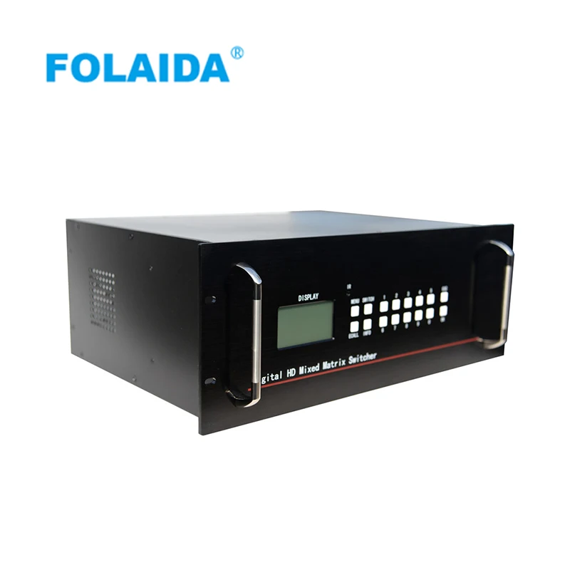 FOLAIDA16x16 HDMI матрица с RS232/RJ45 и ИК дистанционным управлением матричный