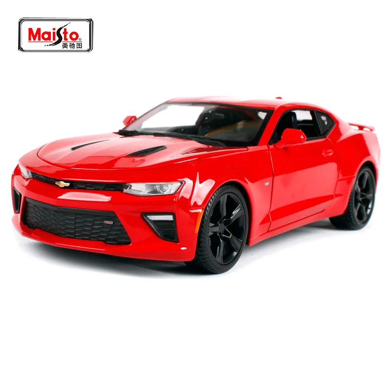 Maisto 1:18 2016 Chvrolet Camaro SS спортивный автомобиль литья под давлением модель автомобиля