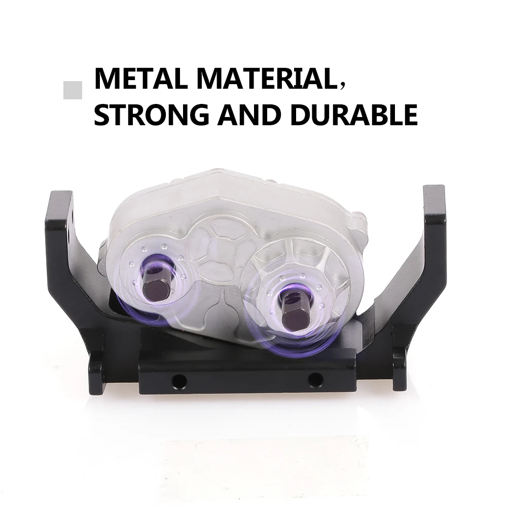 RC Car Upgrade Parts Metal Transfer Case with 72mm Mount for 110 RC4WD RC Crawler TRAXXAS SCX10 D90 REDCAT AXIAL HSP RC Car