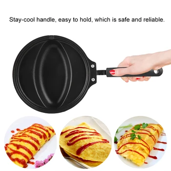 

Non Stick Frying Pan Omelette Pan With Mold For Omelet Rice Making Non Stick Frying Pan