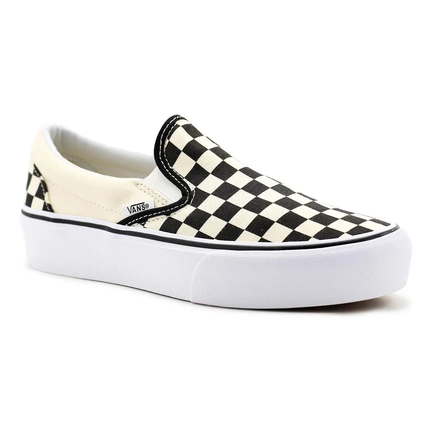 VANS унисекс комбинированные тапочки слипоны кроссовки без застежки на