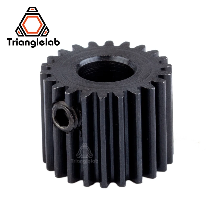 Trianglelab нержавеющая сталь прецизионный hobb Titan gear& motor gear 1 комплект зубчатой передачи для 3d принтера reprap Titan экструдер