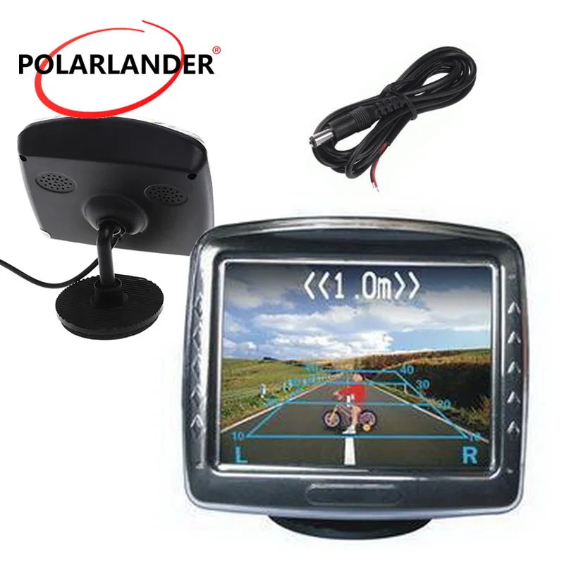 TFT LCD 3 5 дюймовый автомобильный цифровой цветной монитор маленький дисплей для