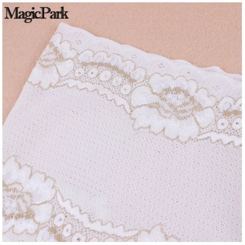 MagicPark женские нижнее белье полупрозрачный пикантные белые Высокая Талия мягкий