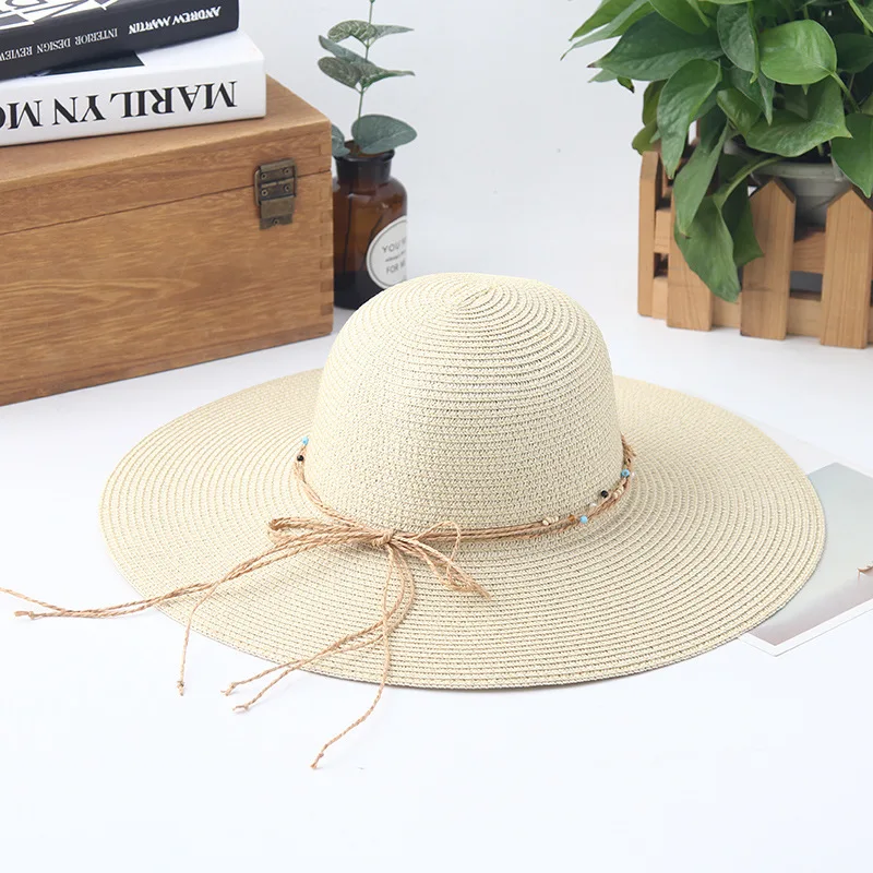 الصيف قبعة كبيرة حافة قبعة القش للسيدات للنساء الظل الشمس شاطئ قبعات طوي الترفيه القش قبعة الإناث الصيف قبعة كبيرة حافة قبعة القش للسيدات للنساء الظل الشمس شاطئ قبعات طوي الترفيه القش قبعة الإناث