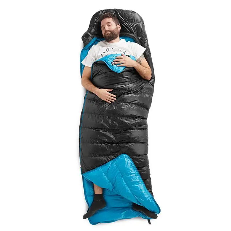 

Norway Camping Down Sleeping Bag Winter Adult Outdoor Equipment Activities Winter Thickened Camping Single Portable Warm
