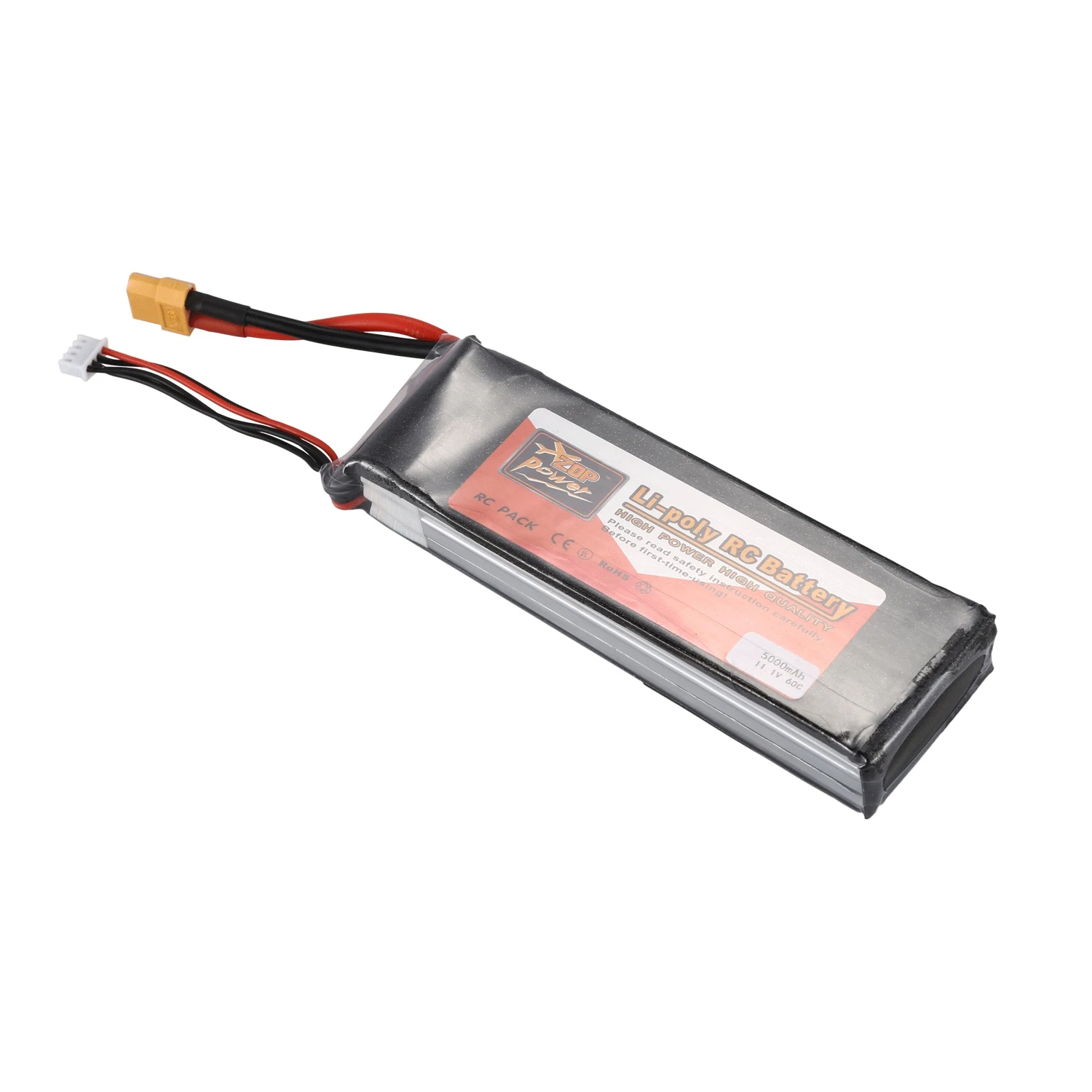 ZOP POWER 5000Mah 11 1 V 3S 60C Lipo батарея Xt60 разъем для радиоуправляемого дрона Fpv Racer батареи
