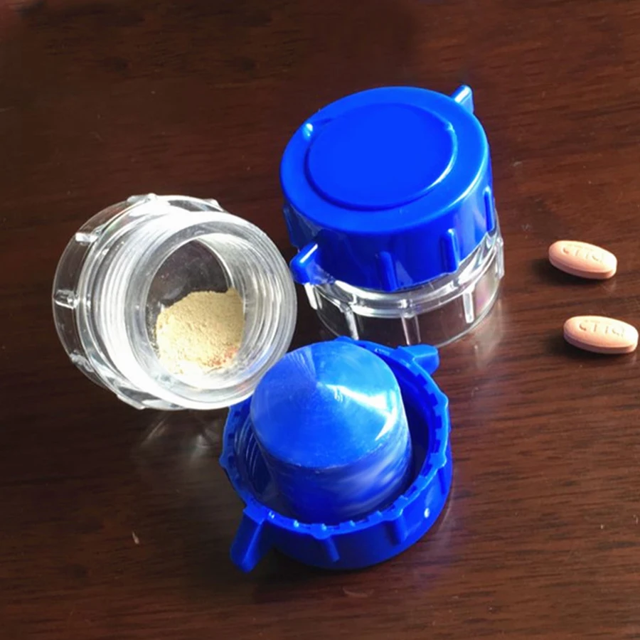 Практичный пульверизатор легко раздавить таблетки измельчитель таблеток нож для медикаментов дробилка и коробка для хранения таблеток держатель таблетки чехол