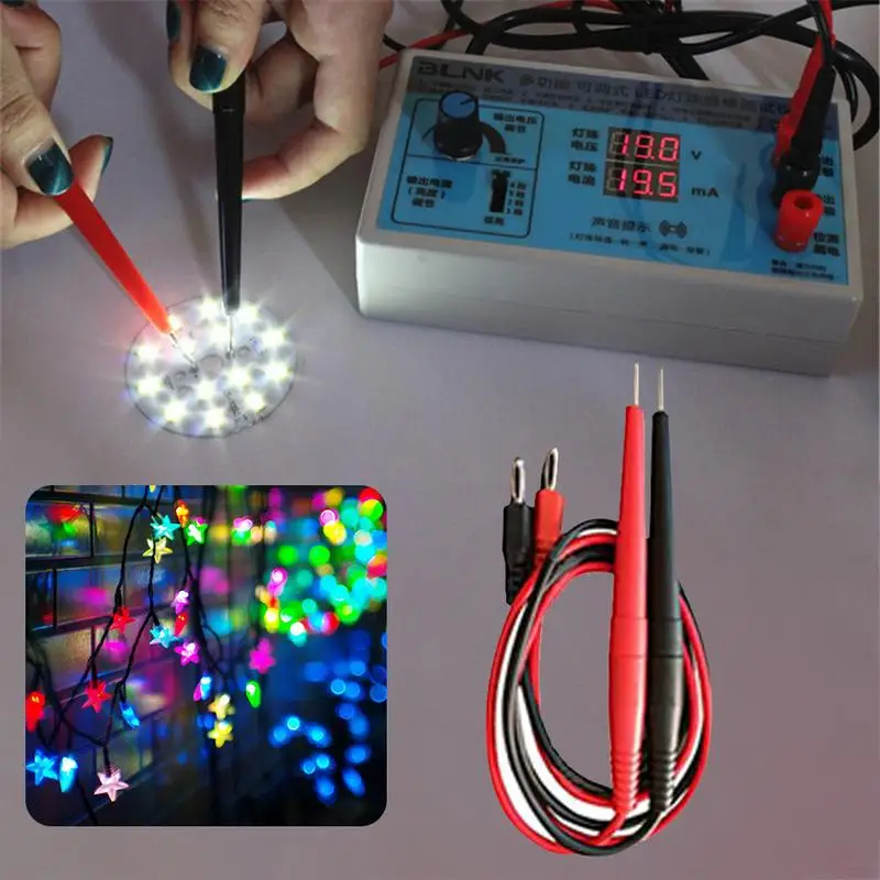 Display com Backlight Placa do Grânulo da Lâmpada Screen Luz Tester Lcd ac 220 v Led