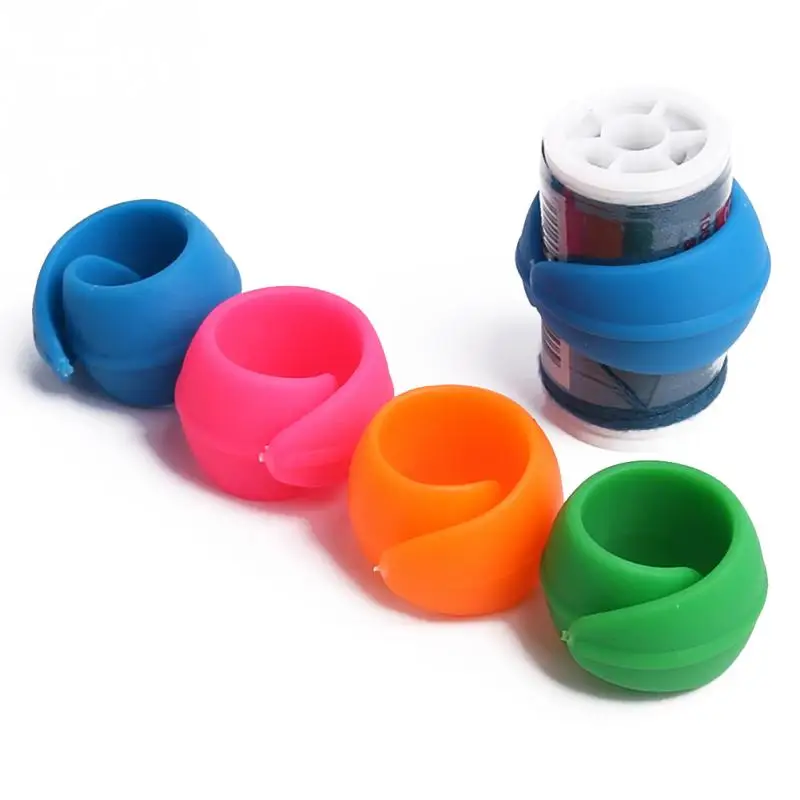 

Fashion10pcs Silicone Coil For Bobbins Keep Thread Tails Under Control Preventing Unwinding Sewing Accessories Tool #1114