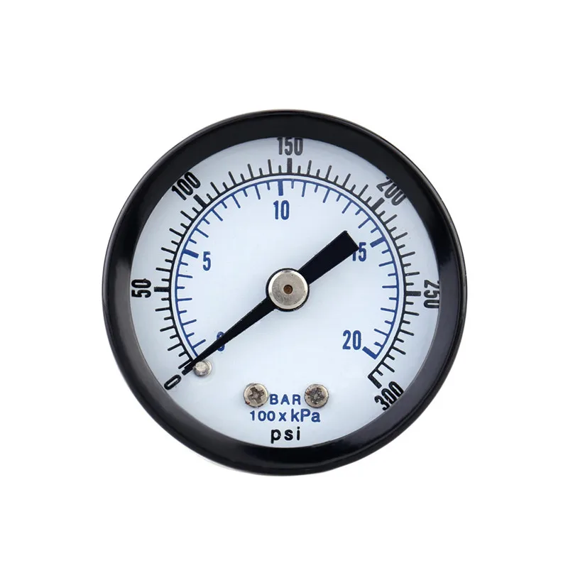DANIU Новый Манометр 0 20 бар 300psi Мини манометр Пневматический воздушный компрессор