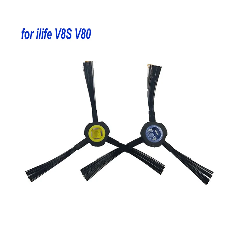 

2xRobot Vacuum Cleaner Side Brushes Brush For ILIFE V8S Smart Vacuum Cleaner New