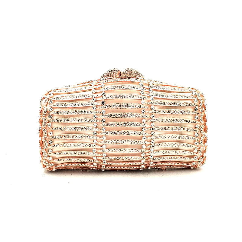 

Bridal wedding party purses elegant purses women evening party handbag luxury diamonds hollow out wallet crystal clutches