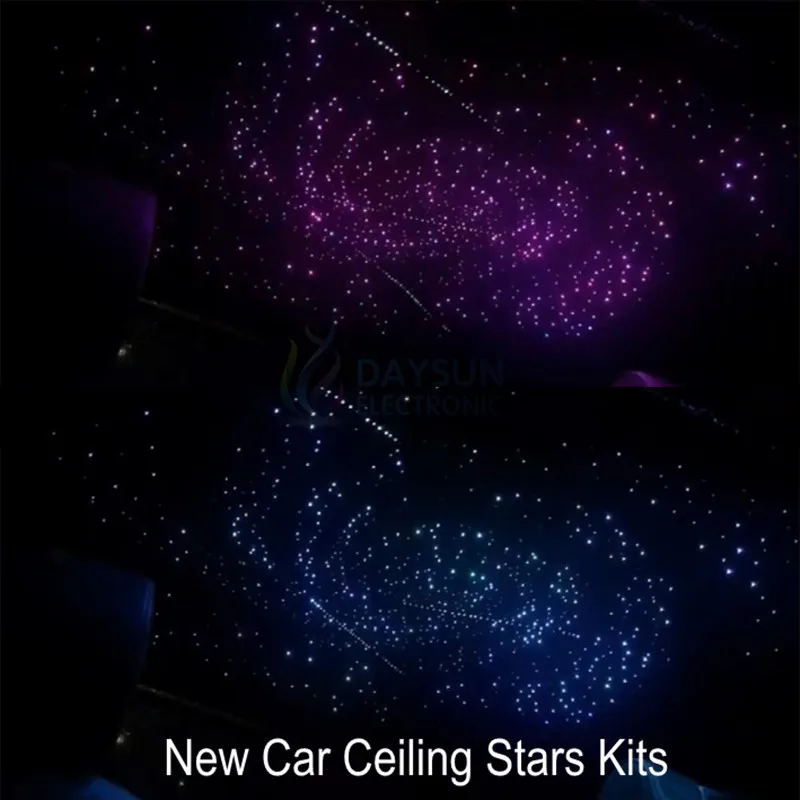 Us 75 98 8 Off Music Control Starry Star Shooting Stars Ceiling Lamps Led Optic Fiber Light With Fibers Rgbw Rf Remote Mobile App Voice Control In