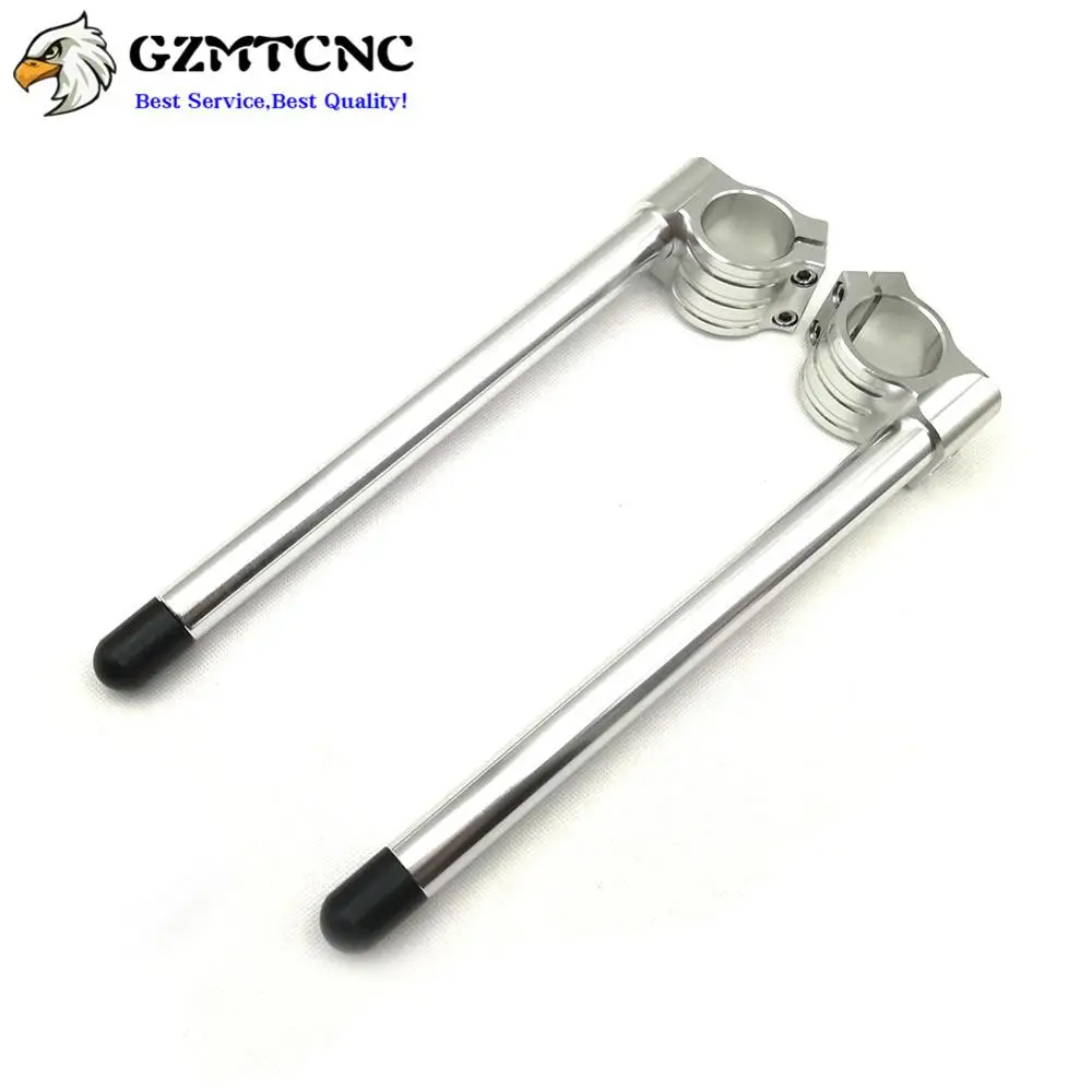 Руль мотоцикла с ЧПУ клип Дополнения Вилка бары ручки Clip-on для Yamaha YZF R3- R25 2013- YZF-R3 ABS MT03 MT25