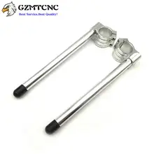 Руль мотоцикла с ЧПУ клип Дополнения Вилка бары ручки Clip-on для Yamaha YZF R3- R25 2013- YZF-R3 ABS MT03 MT25