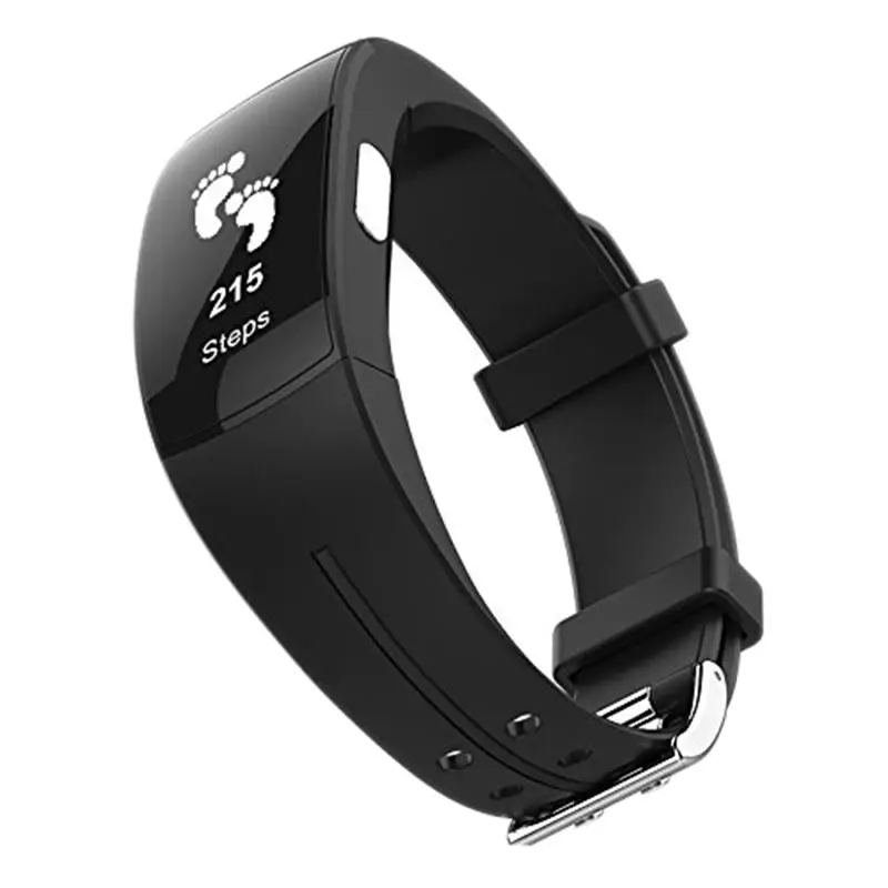 OPQ-P3 Fitness Tracker HR Smart HRM Bracelet with Heart Rate Monitor and Blood Pressure Monitor Calorie Pedometer Step Counter