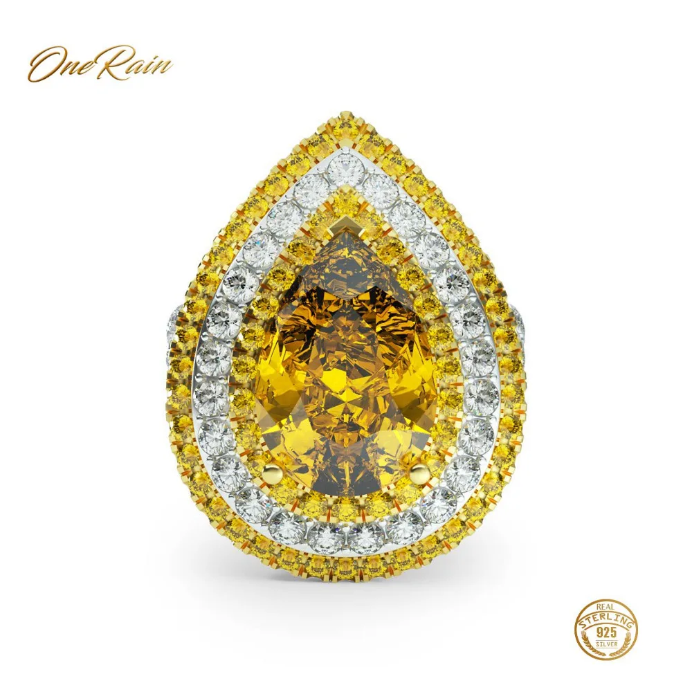 Onerain Luxury 100 925 Sterling Silver Pear Water Drop Citrine Wedding Engagement Party For Women Ring Jewelry Wholesale Sz5 10 huismerk kopen in de aanbieding Onerain Luxury 100 925 Sterling Silver Pear Water Drop Citrine Wedding Engagement Party For Women Ring Jewelry Wholesale Sz5 10 huismerk kopen in de aanbieding