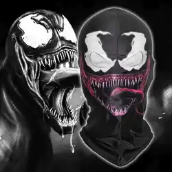 Venom Человек-паук Маска Косплей Черный Человек-паук Эдвард Брок Темный супергерой Venom маски шлем Хэллоуин вечерние Вечеринка Реквизит