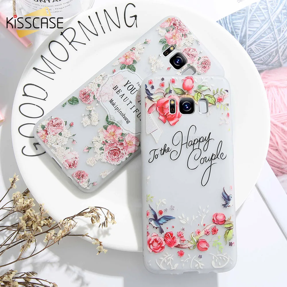 

KISSCASE Phone Case For Samsung A5 2017 Soft Silicone Cover For Samsung A8 2018 S9 S8 Plus S7 Edge Note 9 A3 A7 J3 J5 J7 Funda