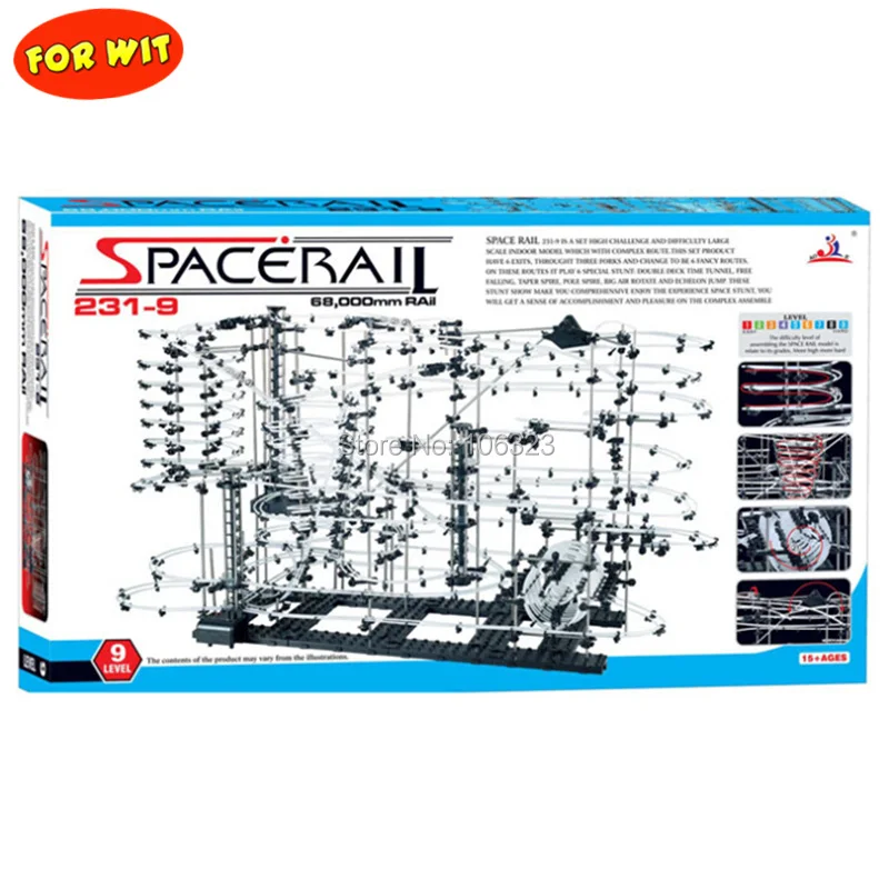 

Toy Roller Coaster, Space Rail Level 9, Space rail Warp Drive, Highest Warp Factor, Physics Novelty intelligence develop toys