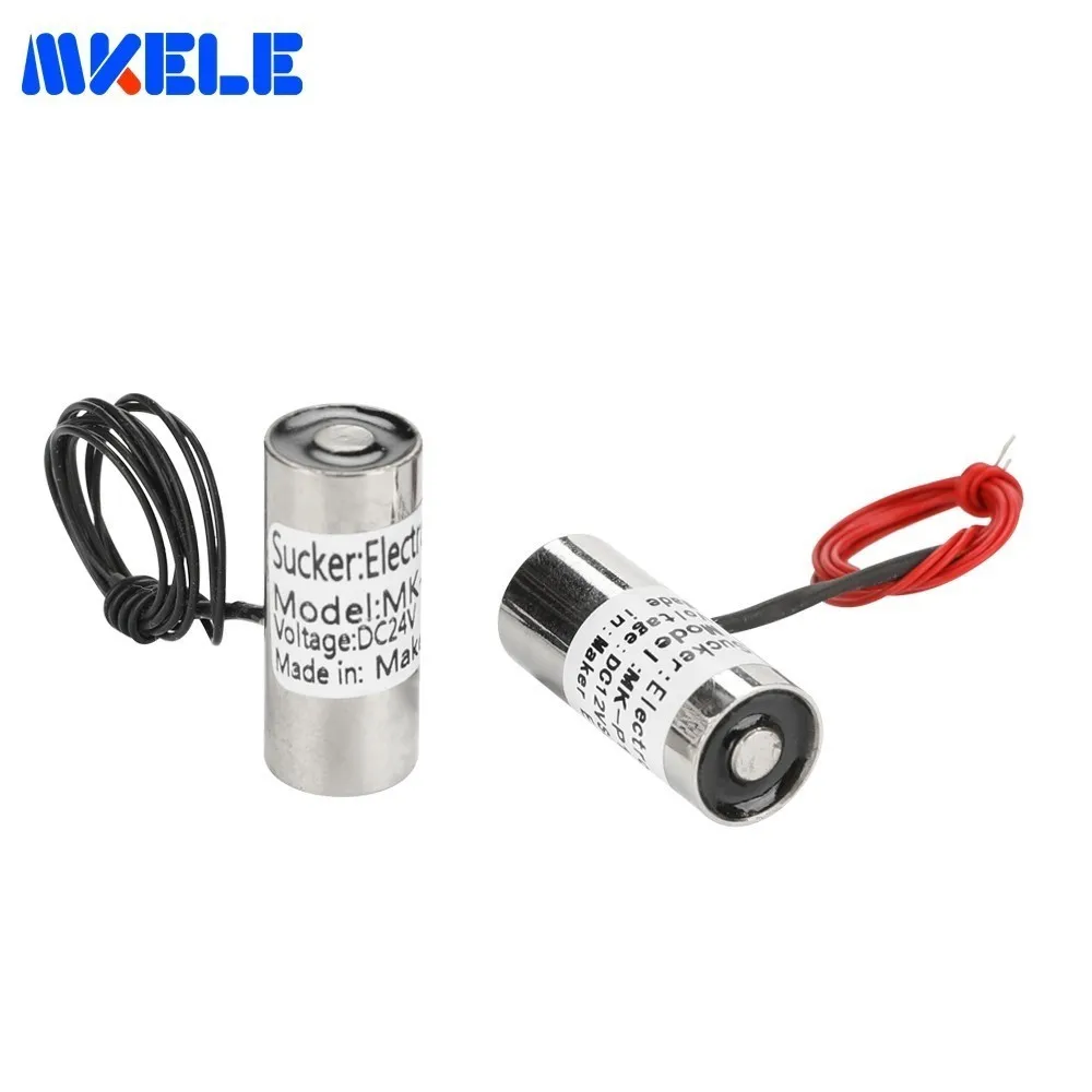 

Mkp13/30 Mini Round Electro Holding Magnet Holding Lifting Magnet Self Holding Electromagnet Dc 6v 12v 24v